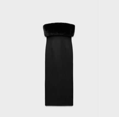 Fatem Fur Elegance Dress