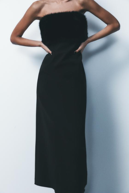 Fatem Fur Elegance Dress